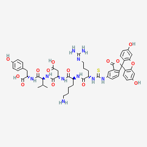 molecular formula C51H60N10O14S B1621962 Thymopoietin pentapeptide-fluorescein isothiocyanate CAS No. 107865-24-7