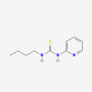 molecular formula C10H15N3S B1621963 1-n-Butyl-3-(2-pyridyl)-2-thiourea CAS No. 22136-33-0