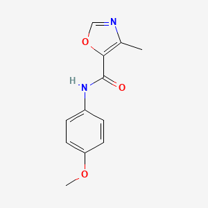 N-(4-Methoxyphenyl)-4-methyloxazole-5-carboxamide