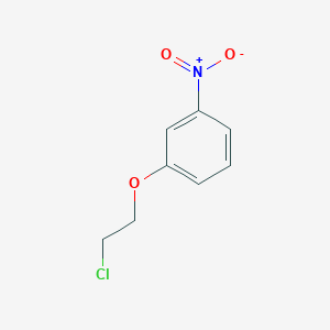 molecular formula C8H8ClNO3 B1621988 1-(2-Chloroethoxy)-3-nitrobenzene CAS No. 87291-34-7