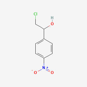 molecular formula C8H8ClNO3 B1621989 2-Chloro-1-(4-nitrophenyl)ethanol CAS No. 13407-16-4