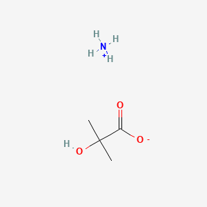 molecular formula C4H11NO3 B1622015 Ammonium 2-hydroxyisobutyrate CAS No. 2539-76-6