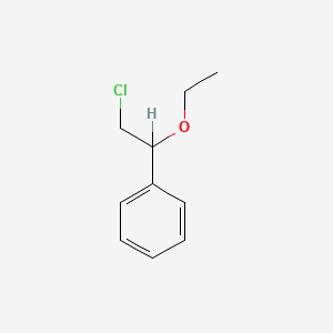 molecular formula C10H13ClO B1622020 (2-Chloro-1-ethoxyethyl)benzene CAS No. 36747-99-6