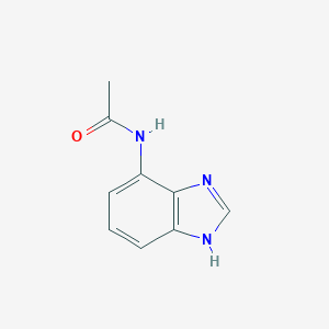 molecular formula C9H9N3O B162203 N-(1H-benzimidazol-4-yl)acetamide CAS No. 137654-50-3