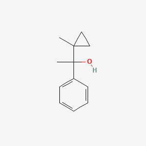 molecular formula C12H16O B1622033 alpha-Methyl-alpha-(1-methylcyclopropyl)benzyl alcohol CAS No. 71172-46-8