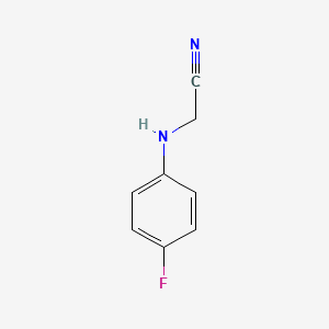 molecular formula C8H7FN2 B1622038 ((4-氟苯基)氨基)乙腈 CAS No. 76471-94-8