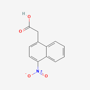 molecular formula C12H9NO4 B1622049 4-Nitronaphthalene-1-acetic acid CAS No. 89278-25-1