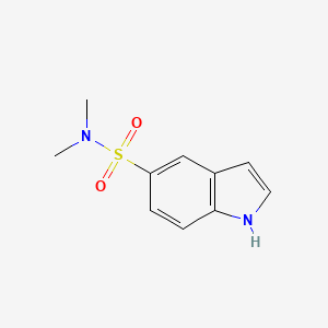 molecular formula C10H12N2O2S B1622051 N,N-Dimethyl-1H-indole-5-sulfonamide CAS No. 90918-44-8