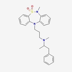 molecular formula C26H31N3O2S B1622065 Pretiadil CAS No. 30840-27-8