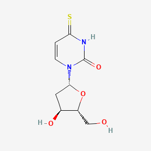 molecular formula C9H12N2O4S B1622106 4-Thiodeoxyuridine CAS No. 5580-20-1