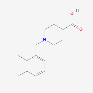 molecular formula C15H21NO2 B1622115 1-[(2,3-dimethylphenyl)methyl]piperidine-4-carboxylic Acid CAS No. 901923-72-6