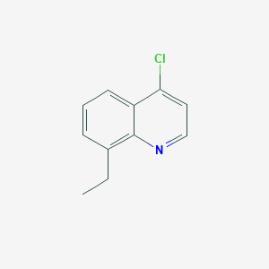 molecular formula C11H10ClN B1622116 4-Chloro-8-ethylquinoline CAS No. 63136-19-6