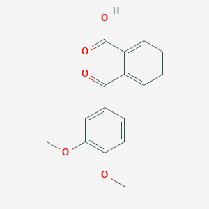 molecular formula C16H14O5 B1622141 2-(3,4-dimethoxybenzoyl)benzoic Acid CAS No. 51439-85-1
