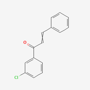 molecular formula C15H11ClO B1622145 1-(3-Chlorophenyl)-3-phenylprop-2-en-1-one CAS No. 20426-48-6