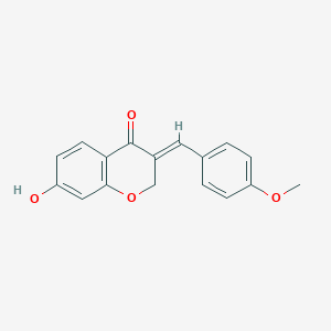 molecular formula C17H14O4 B162216 Bonducellin CAS No. 83162-84-9