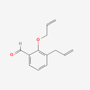 molecular formula C13H14O2 B1622182 3-Allyl-2-(allyloxy)benzaldehyde CAS No. 84682-15-5