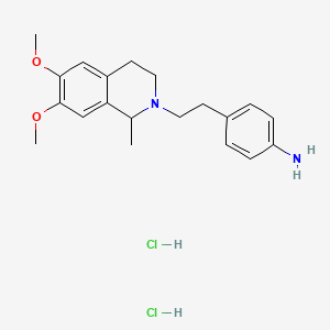 molecular formula C20H28Cl2N2O2 B1622198 Veradoline hydrochloride CAS No. 76448-47-0
