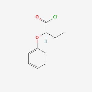 molecular formula C10H11ClO2 B1622232 2-苯氧基丁酰氯 CAS No. 41717-60-6