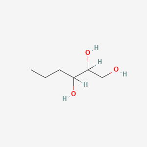 molecular formula C6H14O3 B1622267 1,2,3-Hexanetriol CAS No. 90325-47-6
