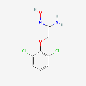 molecular formula C8H8Cl2N2O2 B1622282 2-(2,6-dichlorophenoxy)-N'-hydroxyethanimidamide CAS No. 263016-05-3