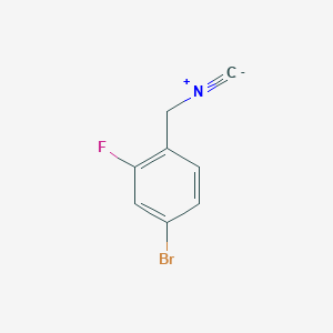 molecular formula C8H5BrFN B1622284 4-Bromo-2-fluorobenzylisocyanide CAS No. 728920-03-4