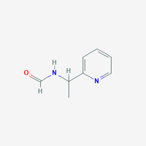 molecular formula C8H10N2O B1622305 N-(1-吡啶-2-基乙基)甲酰胺 CAS No. 854701-06-7