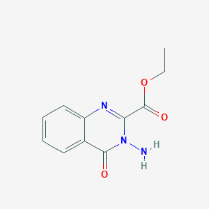 Ethyl 3-amino-4-oxoquinazoline-2-carboxylate