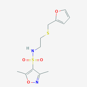 N-{2-[(Fur-2-ylmethyl)thio]ethyl}-3,5-dimethylisoxazole-4-sulphonamide