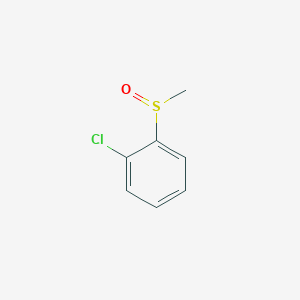 molecular formula C7H7ClOS B1622330 Benzene, 1-chloro-2-(methylsulfinyl)- CAS No. 7321-57-5