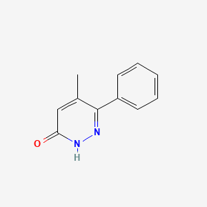 B1622337 5-methyl-6-phenyl-3(2H)-Pyridazinone CAS No. 33048-55-4