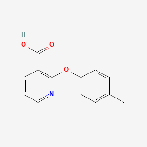 molecular formula C13H11NO3 B1622352 2-(4-Methylphenoxy)nicotinic acid CAS No. 54629-15-1