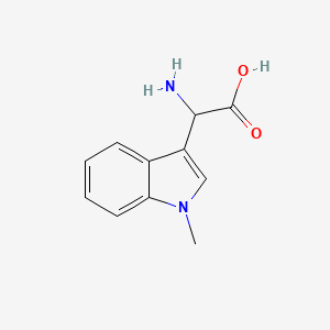 Amino-(1-methyl-1H-indol-3-YL)-acetic acid