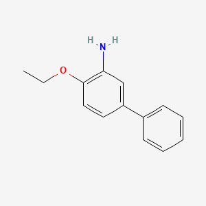 molecular formula C14H15NO B1622420 2-Ethoxy-5-phenylaniline CAS No. 856343-44-7