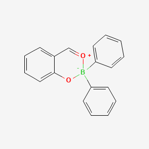 3,3-Diphenyl-2-oxa-4-oxonia-3-boranuidabicyclo[4.4.0]deca-1(10),4,6,8-tetraene