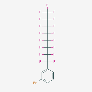 molecular formula C14H4BrF17 B1622451 1-溴-3-(十七氟辛基)苯 CAS No. 325459-90-3