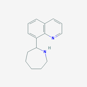 molecular formula C15H18N2 B1622456 8-Azepan-2-YL-quinoline CAS No. 527673-84-3
