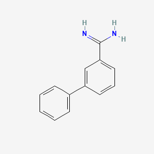 molecular formula C13H12N2 B1622459 3-Phenylbenzenecarboximidamide CAS No. 26130-63-2