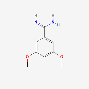 molecular formula C9H12N2O2 B1622462 3,5-Dimethoxy-benzamidine CAS No. 26130-49-4