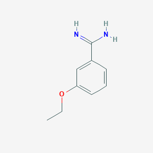 molecular formula C9H12N2O B1622477 3-Ethoxybenzene-1-carboximidamide CAS No. 25412-70-8