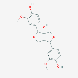 molecular formula C20H22O7 B162249 8-Hydroxypinoresinol CAS No. 81426-17-7