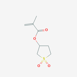 molecular formula C8H12O4S B1622494 3-(Methacryloyloxy)sulfolane CAS No. 52298-80-3