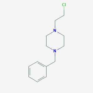 molecular formula C13H19ClN2 B1622501 1-苄基-4-(2-氯乙基)哌嗪 CAS No. 7667-37-0