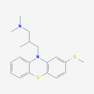 molecular formula C19H24N2S2 B162253 甲硫美嗪 CAS No. 1759-09-7