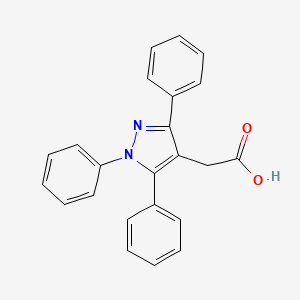 molecular formula C23H18N2O2 B1622585 Trifezolac CAS No. 32710-91-1
