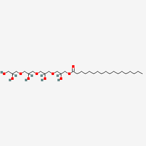 molecular formula C30H60O10 B1622586 Polyglyceryl-4 stearate CAS No. 68004-11-5