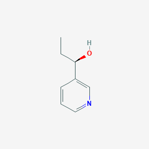 molecular formula C8H11NO B162259 (R)-1-(3-吡啶基)-1-丙醇 CAS No. 137730-28-0