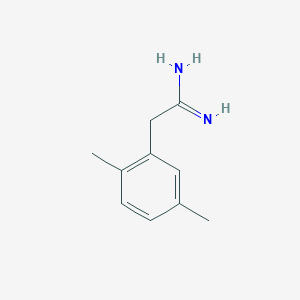 2-(2,5-Dimethylphenyl)ethanimidamide