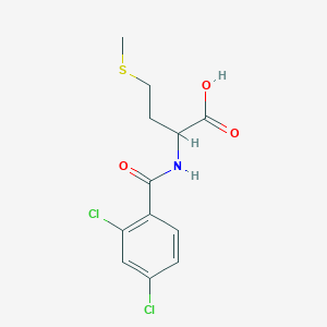 2-[(2,4-Dichlorobenzoyl)amino]-4-(methylthio)butanoic acid