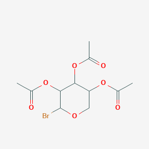 molecular formula C11H15BrO7 B1622602 2,3,4-Tri-O-acetyl-D-arabinopyranosyl bromide CAS No. 113889-50-2