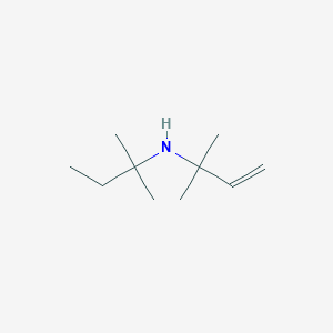 B1622611 N-tert-Amyl-1,1-dimethylallylamine CAS No. 2978-45-2
